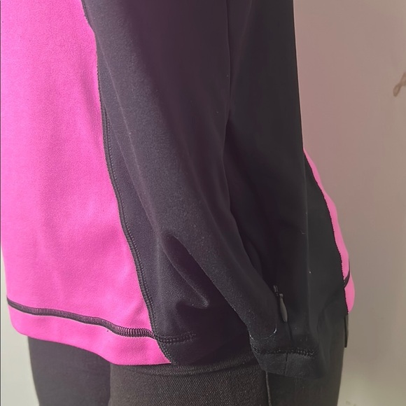 🎾 Fila Sport Womens Performance Gray Stretch Short Sleeved Shirt Size XL Pocke - Picture 5 of 15